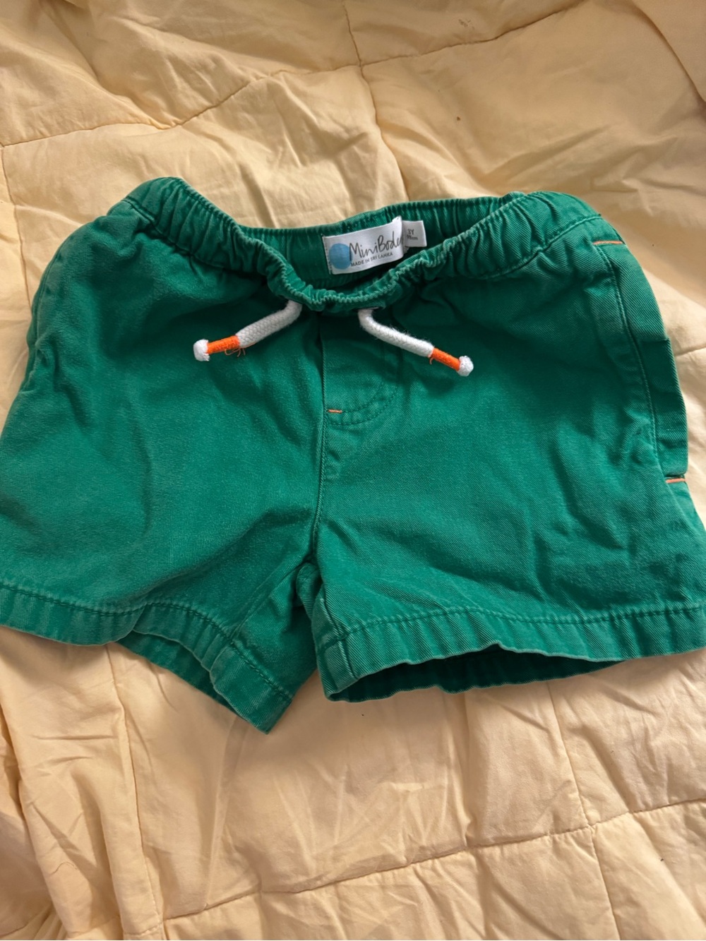 Mini Boden shorts size 3